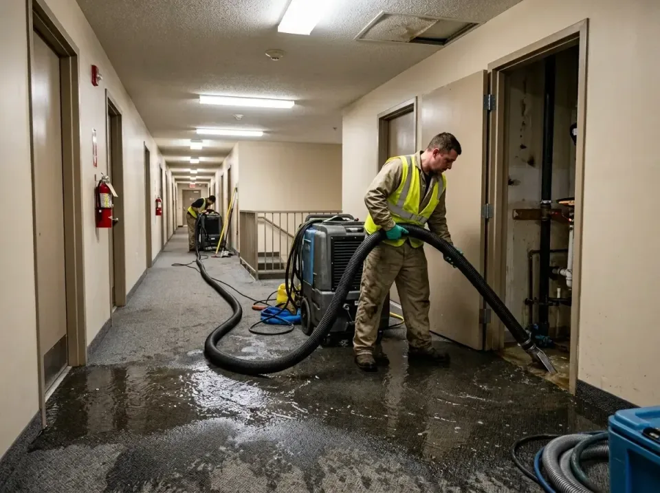 multi-unit-apartment-hallway-f-005 — frequently asked questions, Emergency Burst Pipe Water Extraction & Removal in Peru, IN